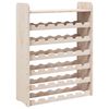 vidaXL Vinstativ med toppbrett 67,5x25x87 cm heltre furu