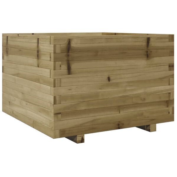 vidaXL Plantekasse 70x70x49,5 cm impregnert furu