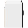 vidaXL Kj&oslash;kken veggskap med d&oslash;r Svart 60 x 31 x 40 cm Konstruert tre