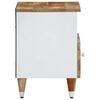 vidaXL Nattbord 2 stk 40x33x46 cm heltre mango