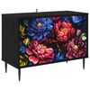 vidaXL TV-skap KIEL 69 x 33 x 50,5 cm Svart eik Konstruert tre
