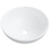 vidaXL Servant hvit 28x28x10 cm keramikk