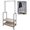 H&S Collection Klesstativ med 2 kroker metall