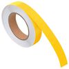 vidaXL Reflekterende tape gul 2,5 cm x 20 m PVC