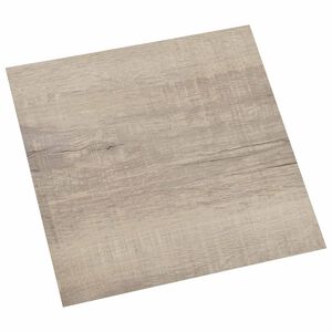vidaXL Selvheftende Gulvplanker Gammelt tre 30,5 x 30,5 cm 20 stk. PVC