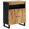 vidaXL Skjenk med 2 d&oslash;rer 60x33x75 cm heltre mango