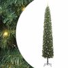 vidaXL Kunstig juletre med 300 LED gr&oslash;nn 300 cm PVC og st&aring;l og plast