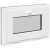 vidaXL Kj&oslash;levindu RISOR 60 x 40 cm PVC og glass Antrasitt