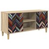 vidaXL TV-skap OMMEN 102 x 33 x 50 cm Sonoma Konstruert tre