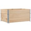 vidaXL Plantekasse 120x80 cm heltre furu