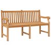 vidaXL Hagebenk 150 cm heltre teak