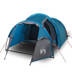 vidaXL Tunneltelt for camping 2 personer bl&aring; vanntett