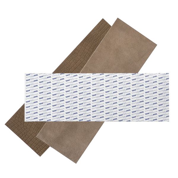 WallArt Skinnfliser Austin ren brun 16 stk