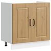 vidaXL Vask underskap Kalmar artisan eik 80x46x81,5 cm konstruert tre