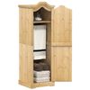 vidaXL Garderobe Corona 55x52x170 cm heltre furu