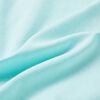 T-skjorte for barn lyse aqua 140