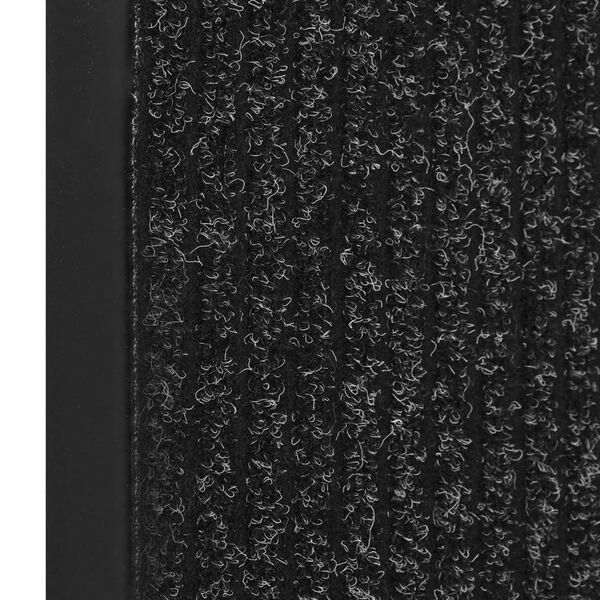 vidaXL Dørmatte stripet antrasitt 40x60 cm