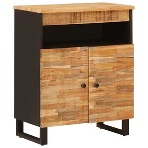 vidaXL Sideskap Brun 60 x 33 x 75 cm Massiv mango tre