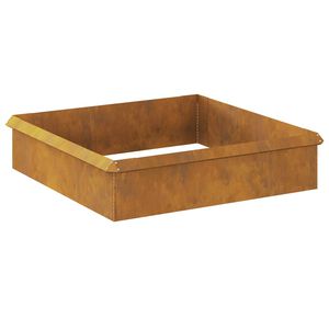 vidaXL Sneglegjerder 8 pcs Rusten Cortenstål