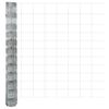 vidaXL Vill Gjerde Hett belegg galvanisert 1000 x 120 x 0,18 cm Jern