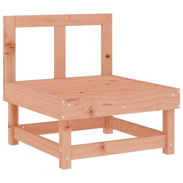 vidaXL Midtsofa med puter heltre douglasgran