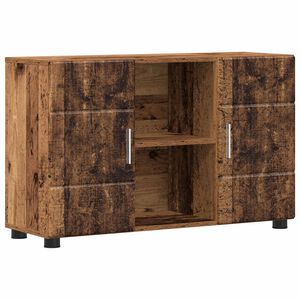 vidaXL Serviesskap med hylle FLORIN Gammelt tre 88,5 x 30,5 x 55,5 cm