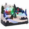 vidaXL Mini jules landsby 16 x 11,5 x 13 cm Plast Flerfarget
