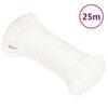 vidaXL B&aring;ttau helhvit 5 mm 25 m polypropylen