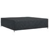 vidaXL M&oslash;belbeskyttelse Ensfarget Svart 300 x 300 x 70 cm 600D