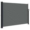 vidaXL Uttrekkbar sidemarkise antrasitt 140x600 cm