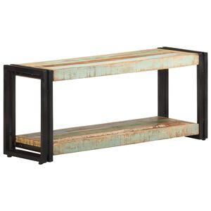 vidaXL TV-benk 90x30x40 cm gjenvunnet heltre