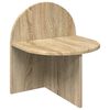 vidaXL Nattbord Sonoma eik 40 x 35,5 x 45,5 cm Konstruert tre