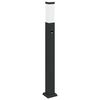 vidaXL Pullertlampe med sensor 80 cm svart IP44