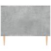 vidaXL Salongbord betonggrå 102x50x40 cm konstruert tre