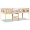 vidaXL Barneseng uten madrass 80x200 cm heltre furu