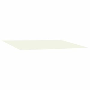 vidaXL Reserveduk til markise Krem 400 &times; 350 cm Polyester