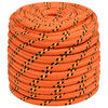 vidaXL Universaltau i polypropylen 16 mm 250 m Oransje PP
