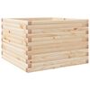 vidaXL Plantekasse 70x70x45,5 cm heltre furu