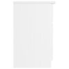 vidaXL Nattbord ALTA hvit 41x35x55,5 cm heltre furu