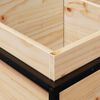 vidaXL Plantekasse 80x40x50 cm heltre furu