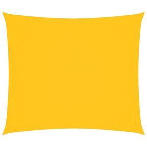 vidaXL Solseil oxfordstoff rektangul&aelig;r 2x2,5 m gul