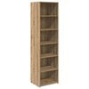 vidaXL Kabinett Artisan Eik 50 x 41 x 185 cm Konstruert tre