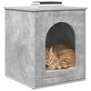vidaXL Katt Hus Betong 53 x 52 x 62 cm Konstruert tre
