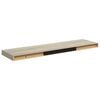 vidaXL Flytende vegghyller 2 stk eik 90x23,5x3,8 cm MDF