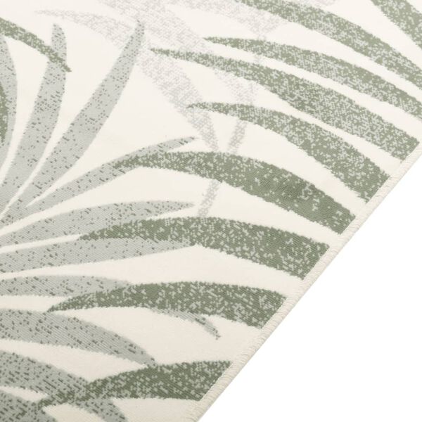 vidaXL Inne- og uteteppe kort luv flerfarget 160x230 cm sklisikkert