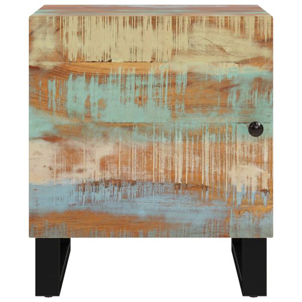 vidaXL Nattbord 2 stk 40x33x46 cm gjenvunnet heltre