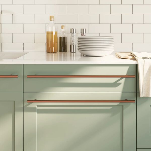 vidaXL Skaph&aring;ndtak 20 stk bronse 480 mm rustfritt st&aring;l