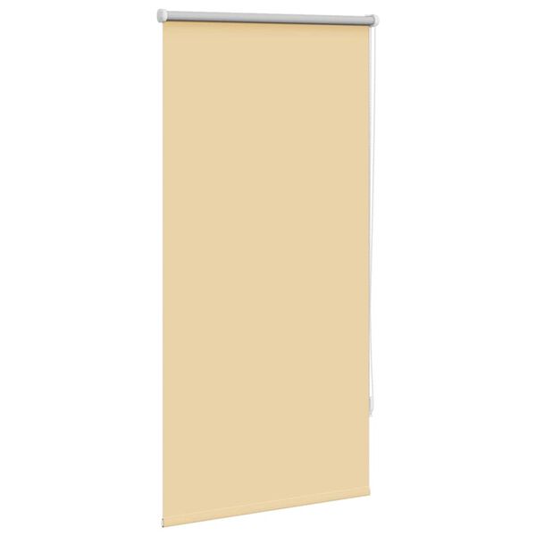 vidaXL Rullegardin m&oslash;rklegging 64,4x120 cm stoffbredde 60 cm beige
