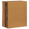 vidaXL Skoskap gammelt tre 60x35x70 cm konstruert tre