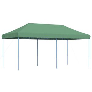 vidaXL Sammenleggbart partytelt pop-up gr&oslash;nn 580x292x315 cm